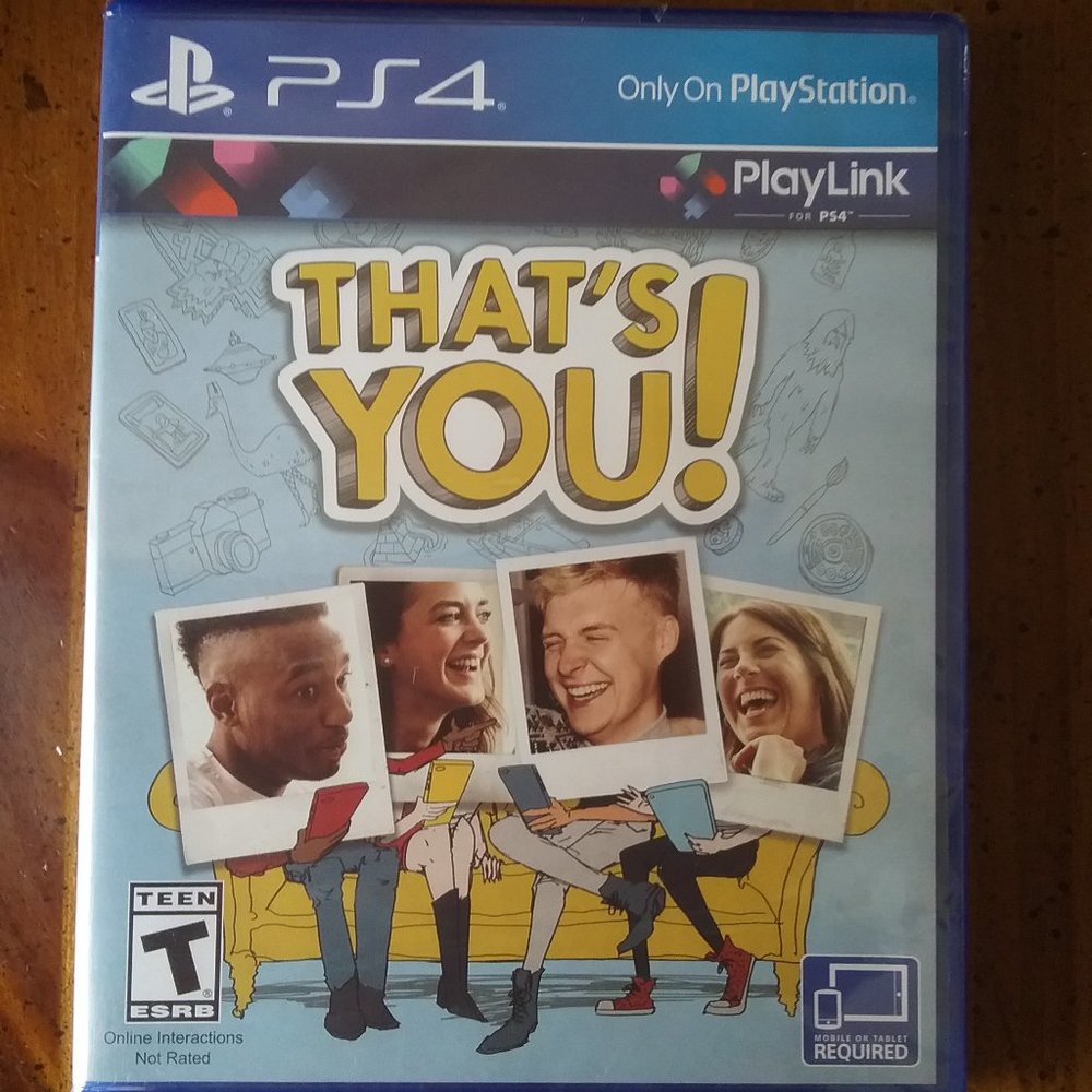 NEW PLAYSTATION 4 (THAT'S YOU!) GAME
